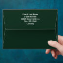 Search for forest green envelopes Rustic