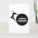 Recherche de professeur de danse cartes postales Enseignant