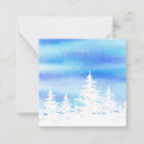 Recherche de arbre de noël abstrait cartes postales Bleu