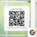 Search for qr code window decals Promotional
