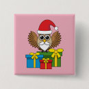 Search for santa claus buttons Xmas