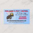 Search for roach business cards Exterminating