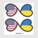 Recherche de solidarite voiture autocollants Ukrainien