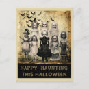 Search for vintage happy halloween postcards Black