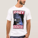 Search for black tailed tshirts Cockatoo