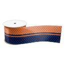 Search for orange and navy ribbon Pattern
