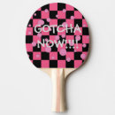 Recherche de palettes drôles raquettes ping pong Rose