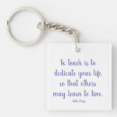 Search for teacher quotes keychains Education