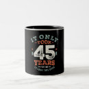 Search for forty five mugs 45 years