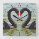 Recherche de cygne horloges Amour