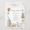 Recherche de woodland bear invitations Moderne