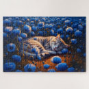 Recherche de sommeil puzzles Chat