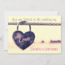 Recherche de cadenas invitations Amour