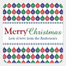 Search for christmas bauble stickers Pattern