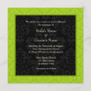 Recherche de lime green mariage invitations Formel