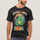 Search for peace frog tshirts Hippie