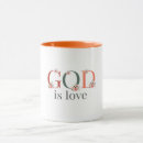 Search for god mugs God is love