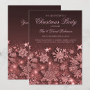 Recherche de rose gold christmas invitations Parties scintillant