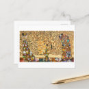 Recherche de peintures klimt cartes postales Embrasser
