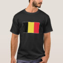 Recherche de fierté belge tshirts Drapeau