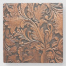 Search for embossed coasters Leather