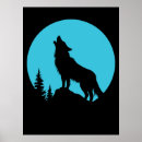 Search for wolf silhouette art Night