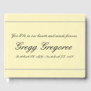 Search for condolence guest books Memorial