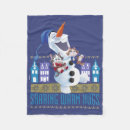 Search for disney christmas blankets Olaf's frozen adventure