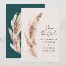 Search for pampas grass save the dates Modern