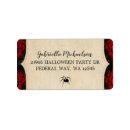 Search for gothic return address labels Party