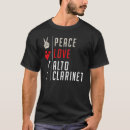 Search for peace love music tshirts Instrument