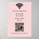 Search for access posters Scan to connect