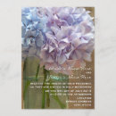 Search for purple hydrangea wedding invitations Mason jar