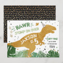Recherche de green dinosaur invitations Fête d'anniversaire