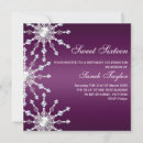 Search for shimmer invitations Purple