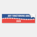 Search for function bumper stickers Any functioning adult