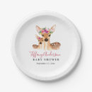 Recherche de floral baby shower plates Printemps