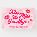 Search for goodbye banners Kiss the miss goodbye