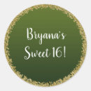 Search for green sparkle stickers Elegant