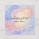 Search for shimmer business cards Aesthetician