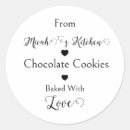 Search for cookies made with love stickers Simple