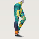 Search for abstract leggings Ocean