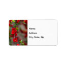 Search for scarlet return address labels Flowers