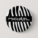Search for black zebra stripe buttons Stripes