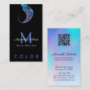 Recherche de coloriste cartes visite Coiffeur