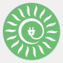 Search for plugs stickers Green