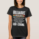 Recherche de billiards tshirts Joueur de piscine