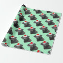 Search for black labrador christmas wrapping paper Xmas