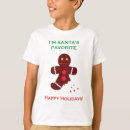 Search for gingerbread kids tshirts Happy