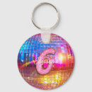 Search for glitter ball keychains Gold